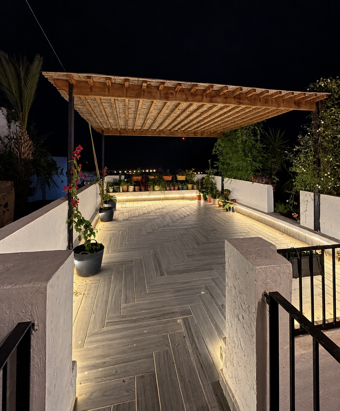 Terrasse — ambiance nocturne